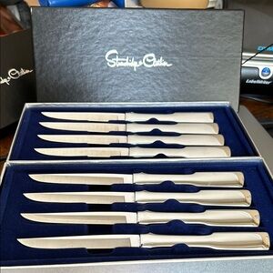 Stainless Steel Towle Steak Knife Set (8)